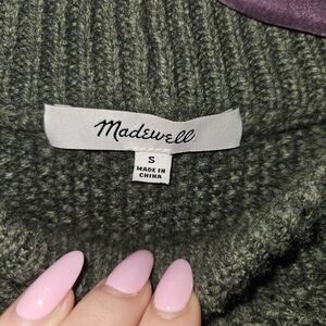 Madewell Forest Green Knit Top